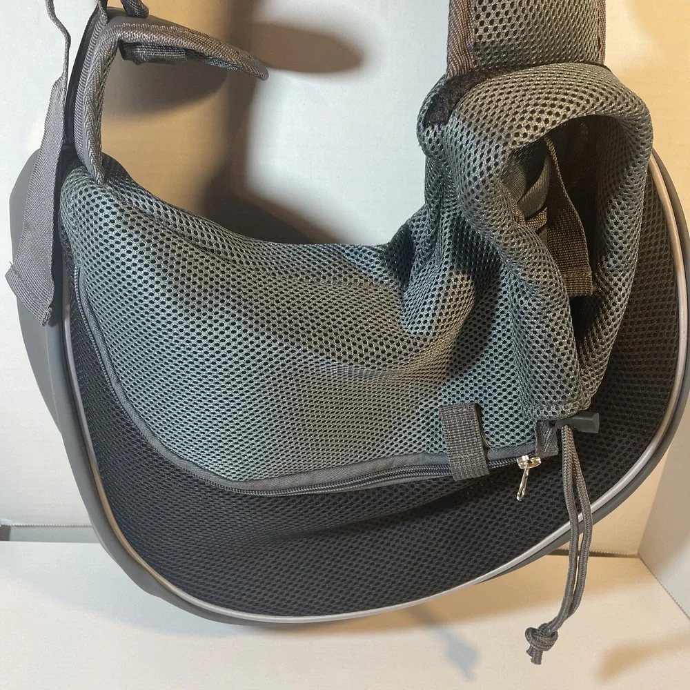 YUDODO Pet Dog Sling‎ Carrier SZ S Breathable Mesh Travel Safe Sling Bag Carrier